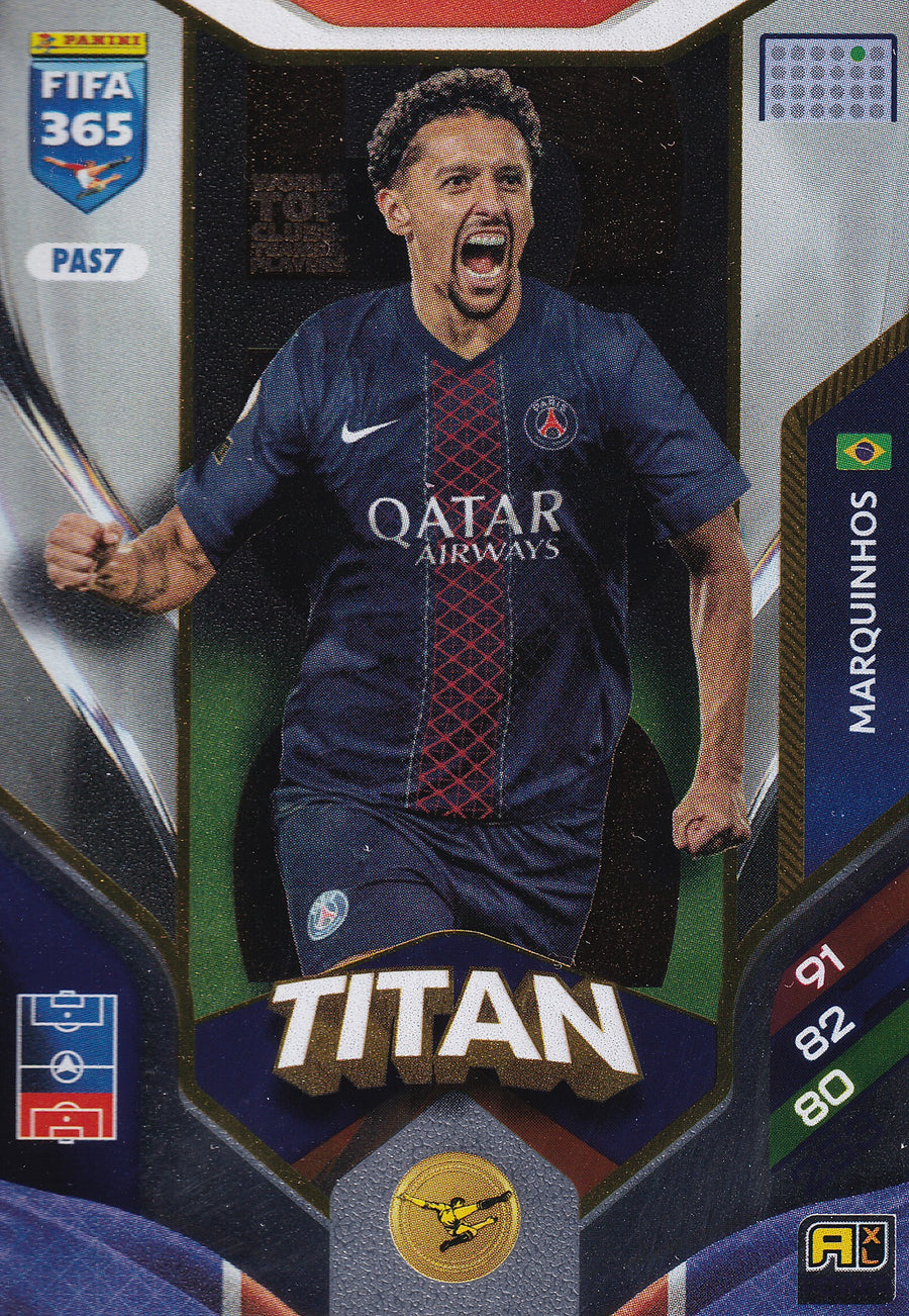 070 - PAS7. MARQUINHOS - PARIS SAINT-GERMAIN - TITAN