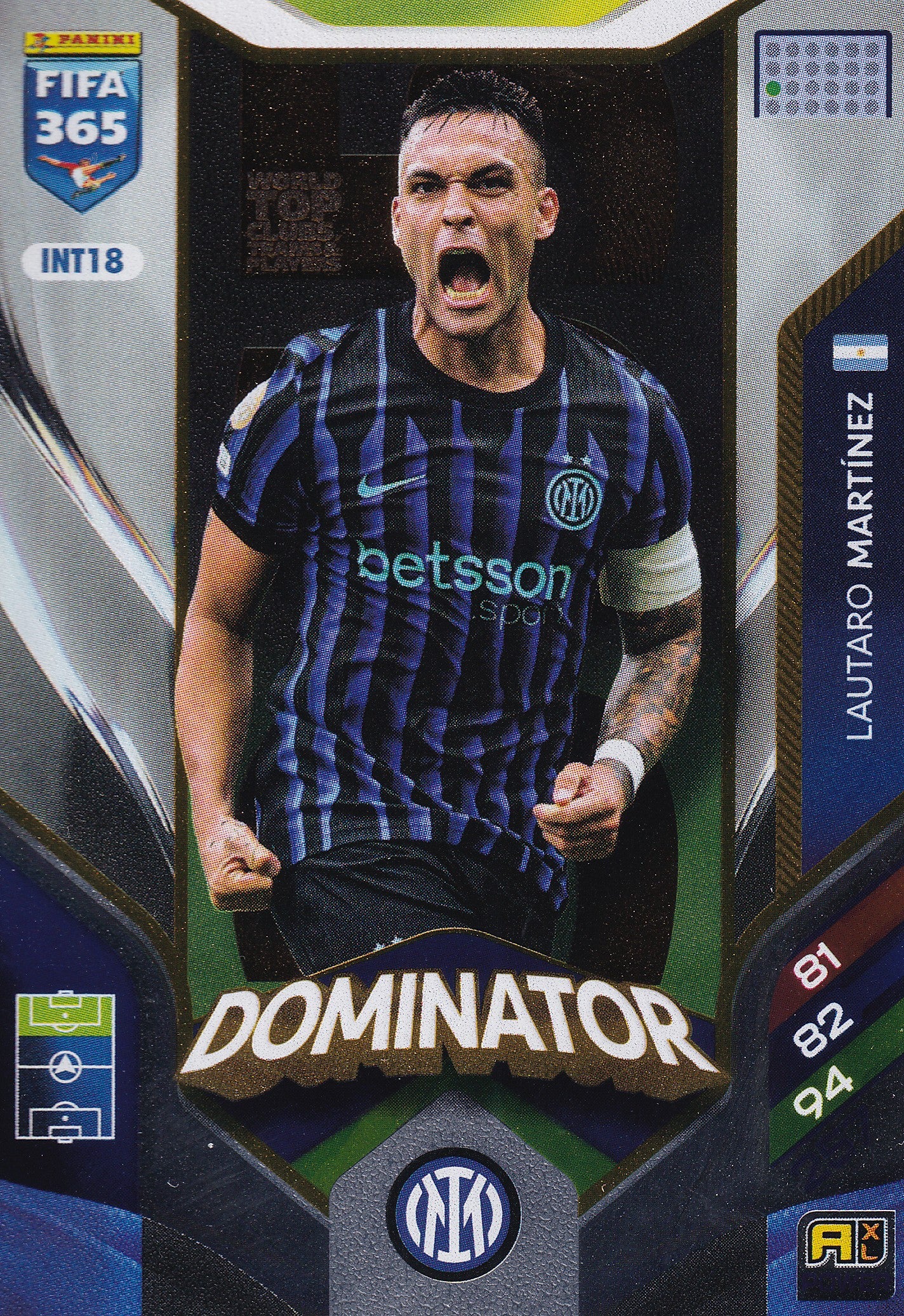154 - INT18. LAUTARO MARTINEZ - INTER - DOMINATOR