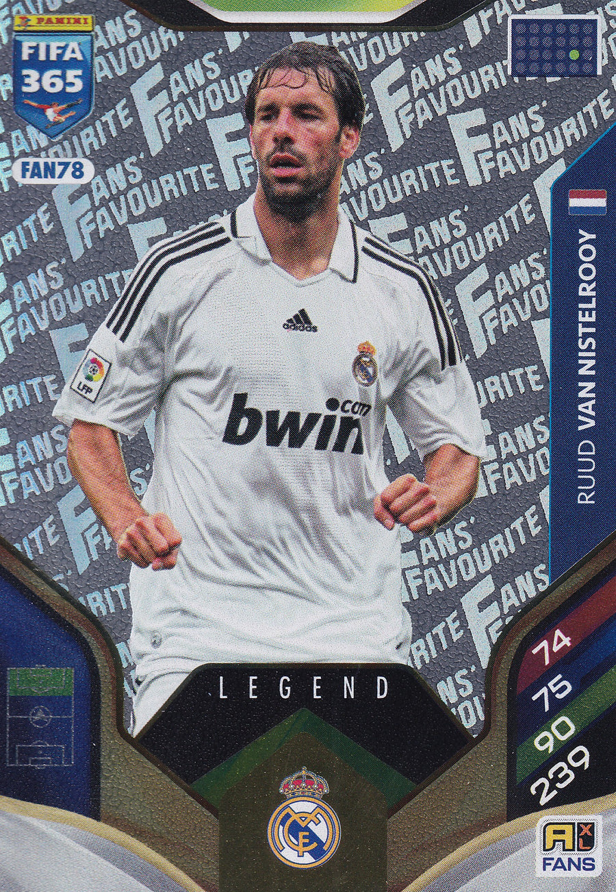 FAN-78. RUUD VAN NISTELROY - REAL MADRID - FANS FAVOURITE