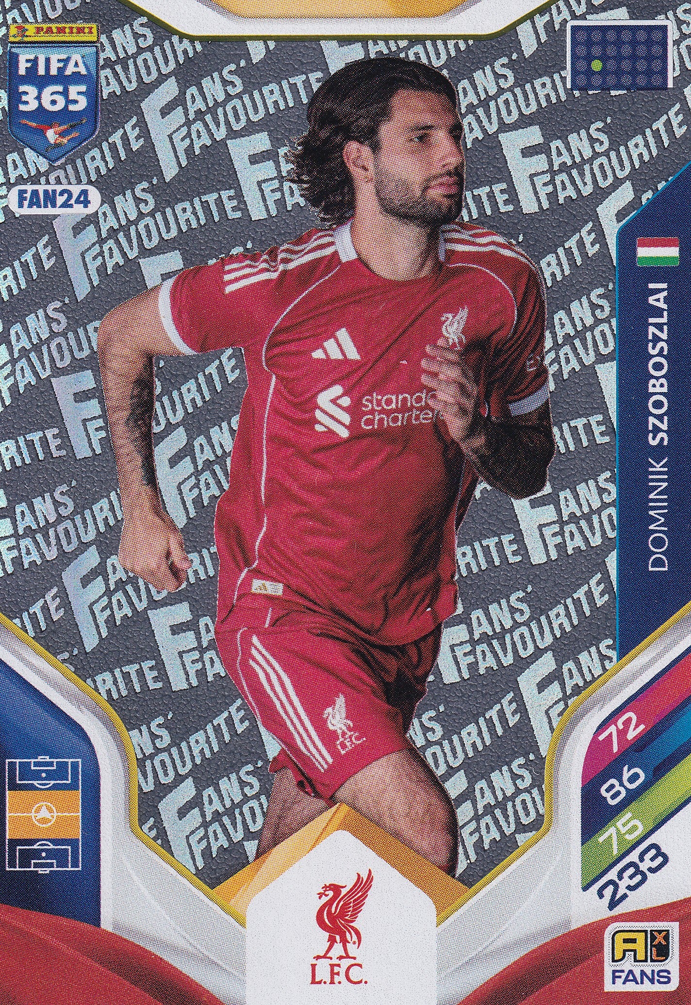 FAN-24. DOMINIK SZOBOSZLAI - LIVERPOOL - FANS FAVOURITE