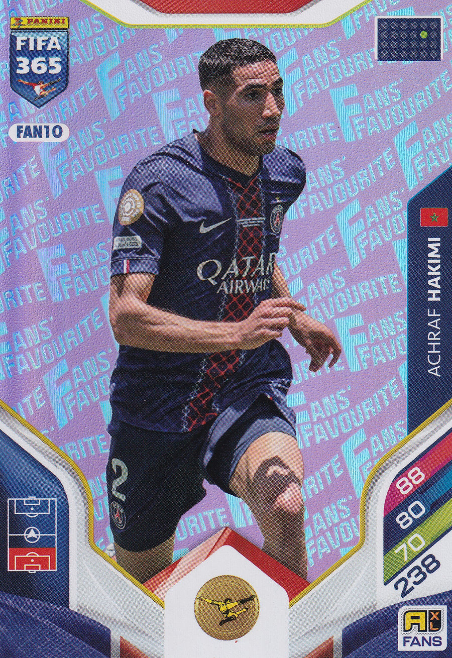 FAN-010. ACHRAF HAKIMI - PARIS SAINT-GERMAIN - FANS FAVOURITE - PINK