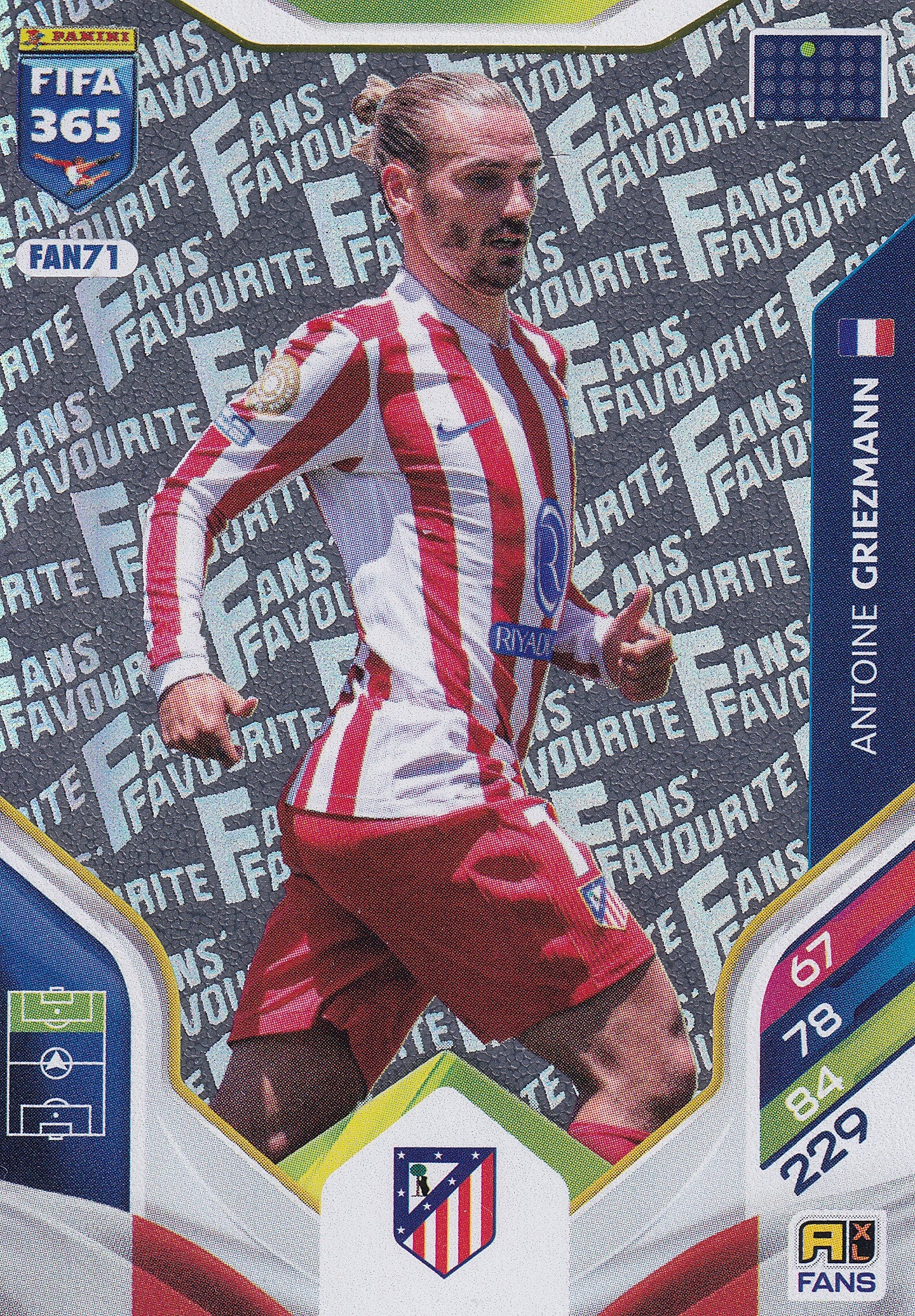FAN-71. ANTOINE GRIEZMANN - ATLETICO DE MADRID - FANS FAVOURITE