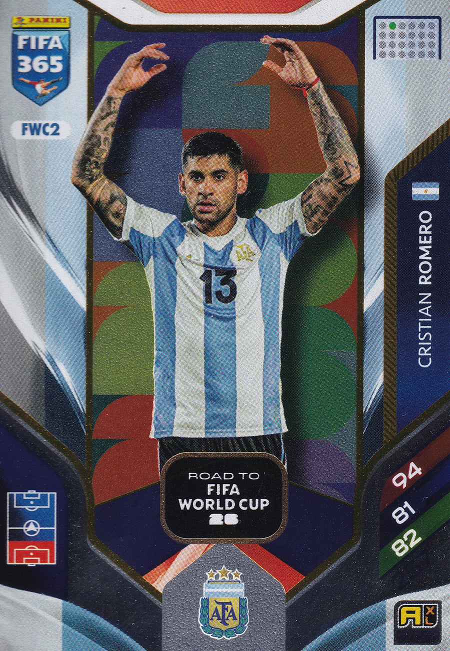 FW-02. CRISTIAN ROMERO - ARGENTINA - ROAD TO FIFA WORLD CUP 2026