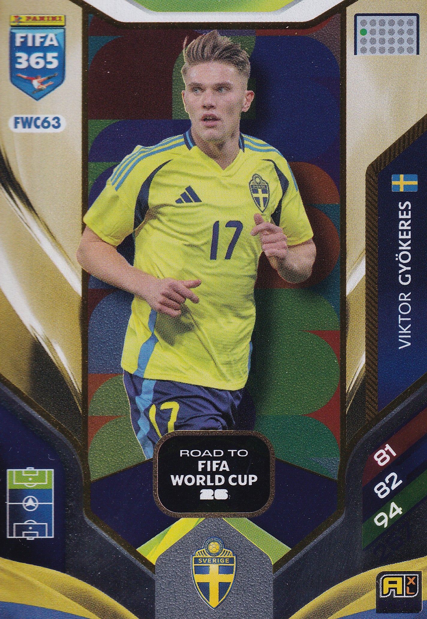 FW-63. VIKTOR GYÖKERES - SWEDEN - ROAD TO FIFA WORLD CUP 2026