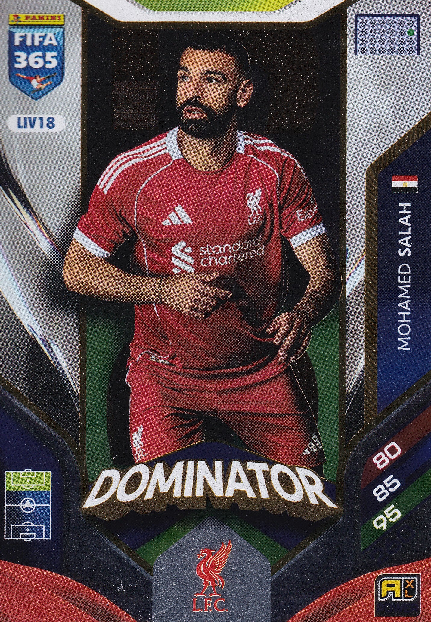 045 - LIV18. MOHAMED SALAH - LIVERPOOL - DOMINATOR