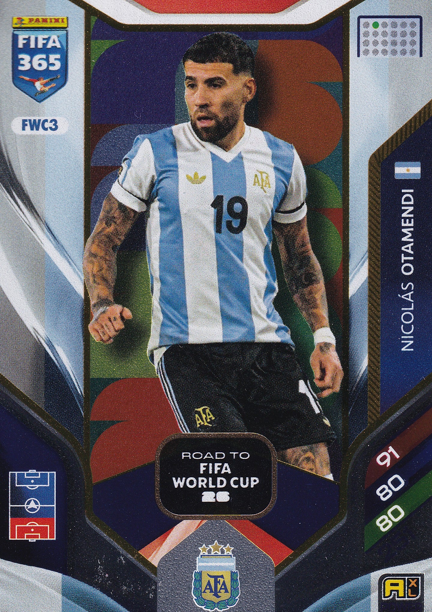 FW-03. NICOLAS OTAMENDI - ARGENTINA - ROAD TO FIFA WORLD CUP 2026