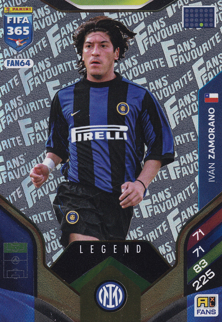 FAN-64. IVAN ZAMORANO - INTER - FANS FAVOURITE LEGEND
