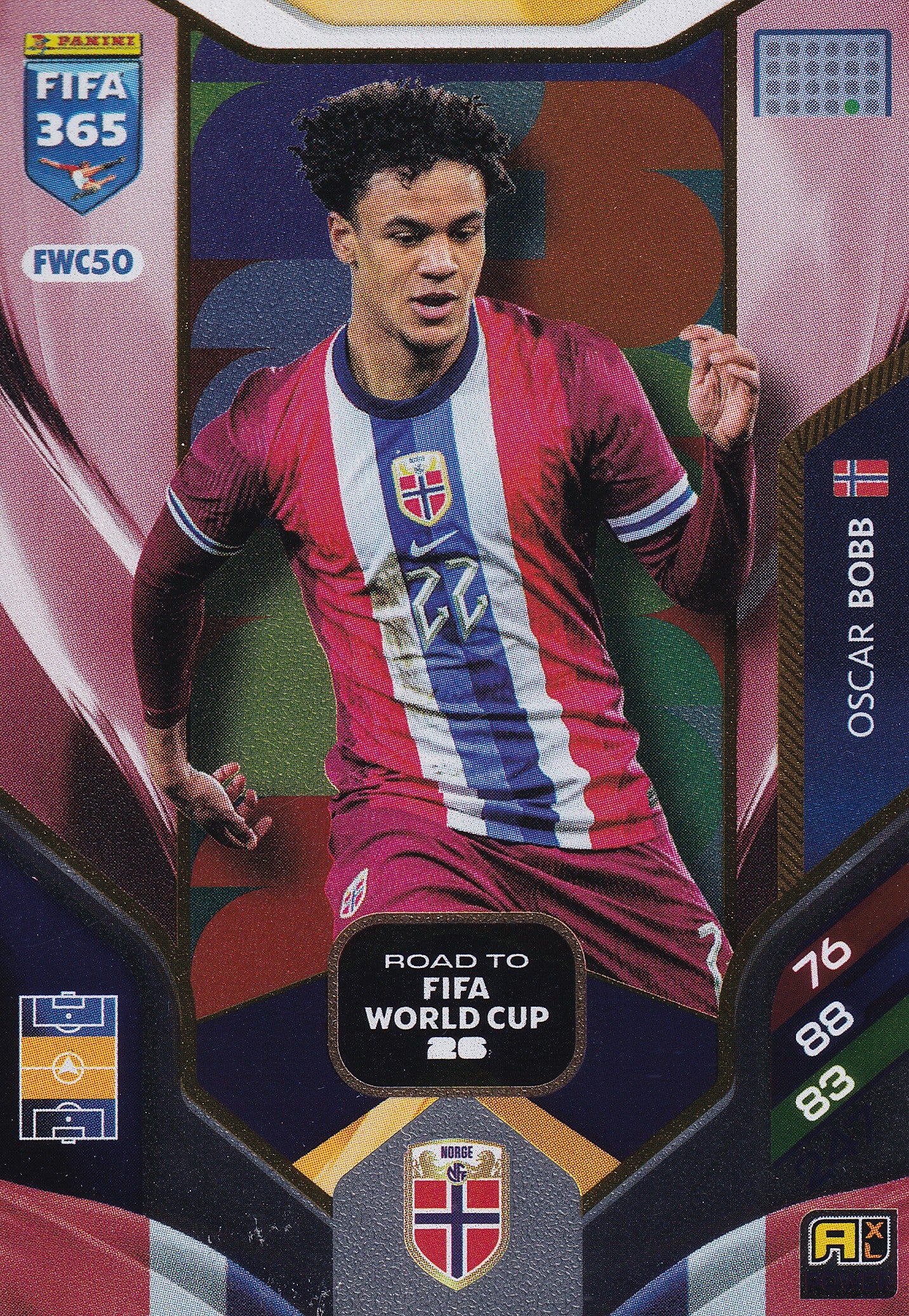 FW-50. OSCAR BOBB - NORWAY - ROAD TO FIFA WORLD CUP 2026