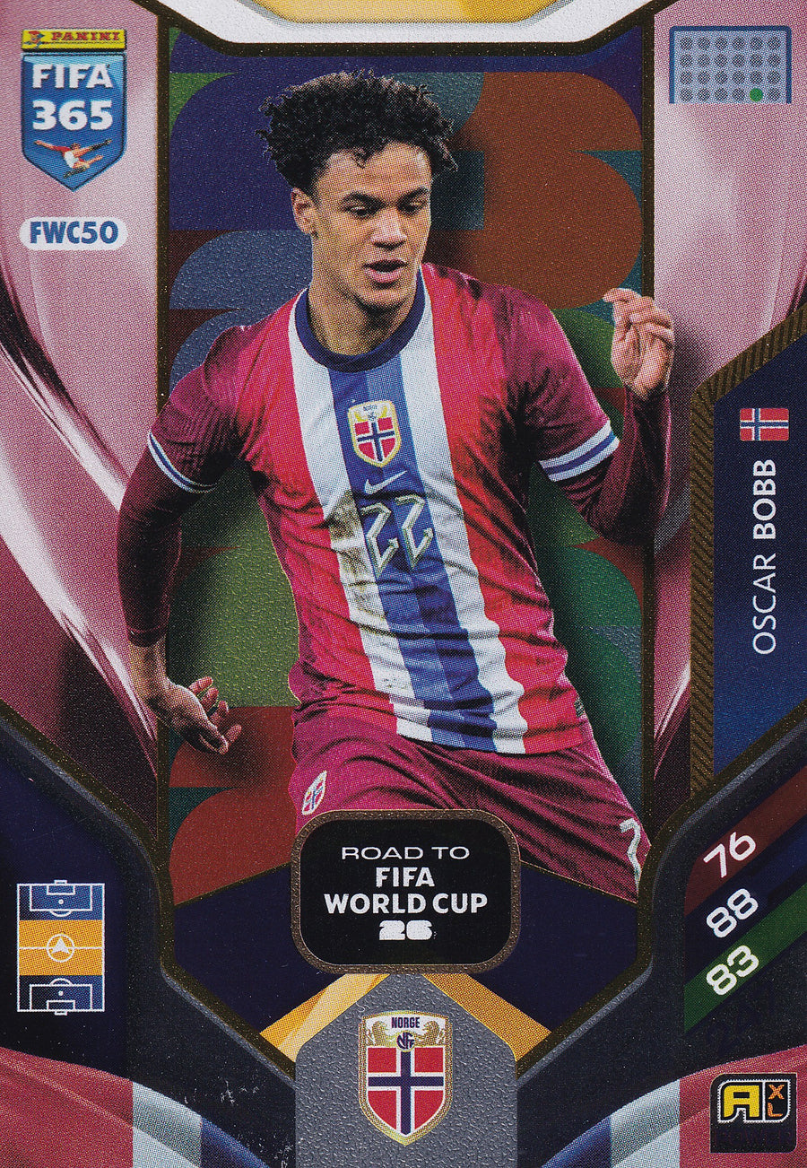 FW-50. OSCAR BOBB - NORWAY - ROAD TO FIFA WORLD CUP 2026
