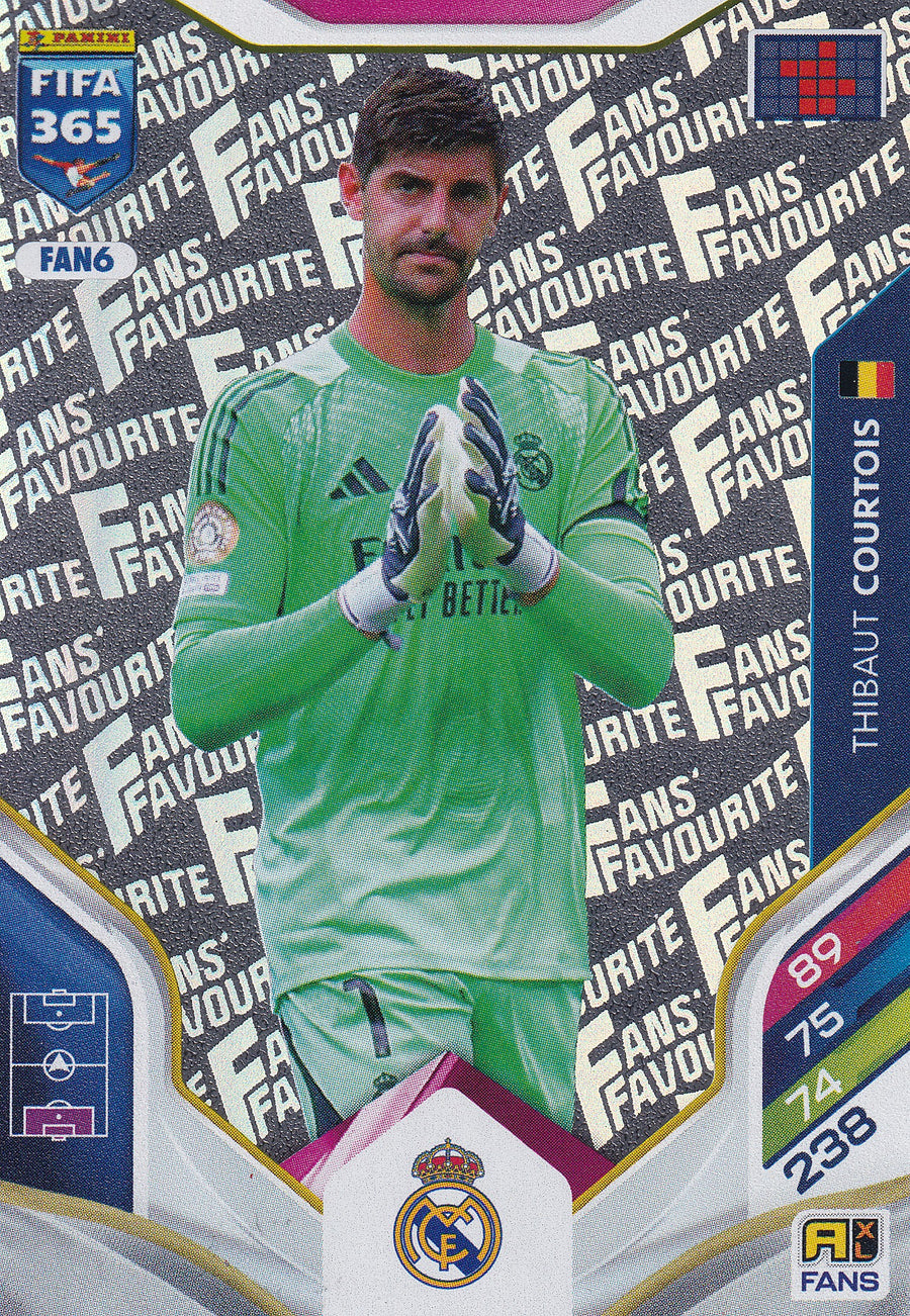 FAN-06. THIBAUT COURTOIS - REAL MADRID - FANS FAVOURITE