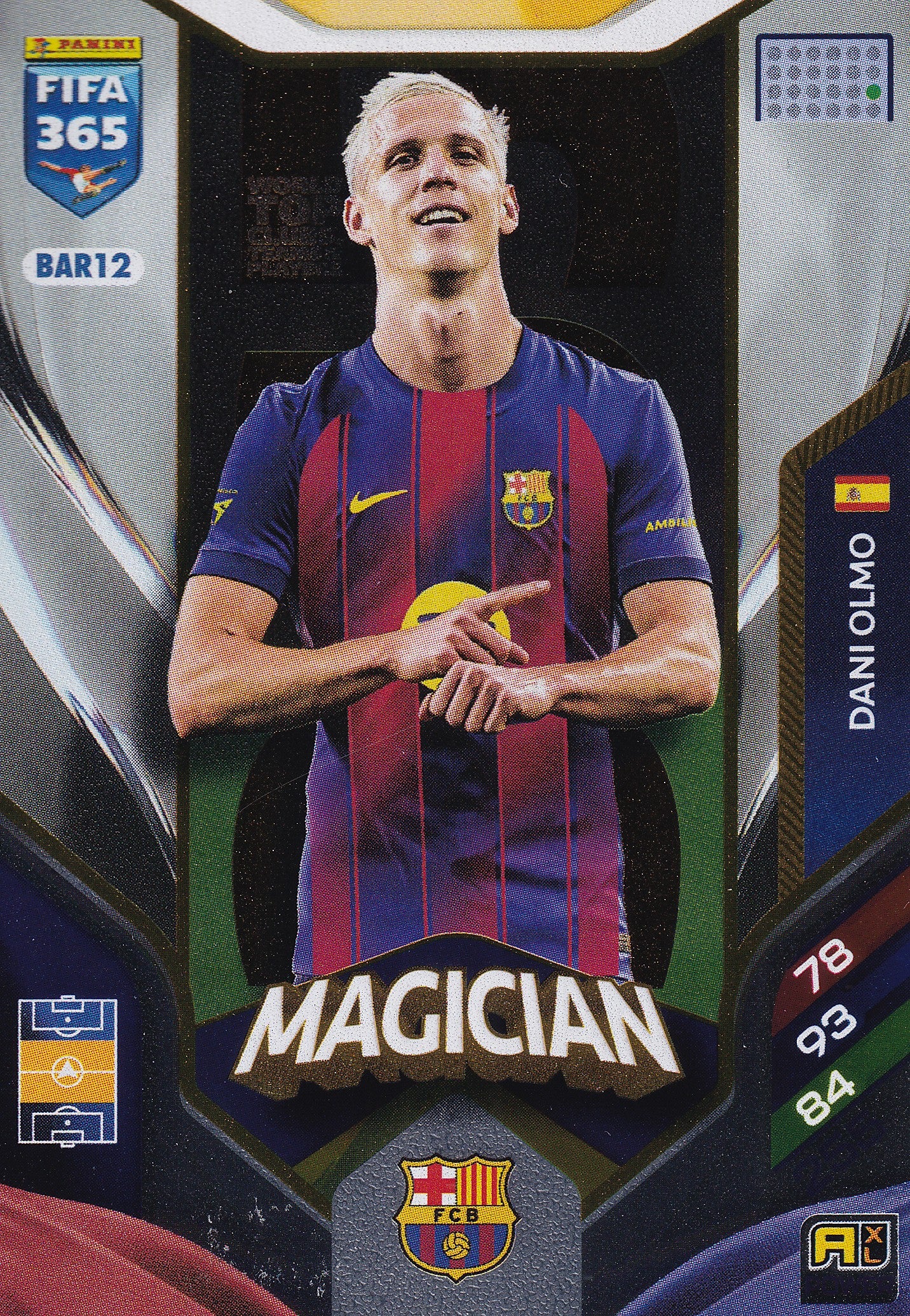 273 - BAR12. DANI OLMO - FC BARCELONA - MAGICIAN