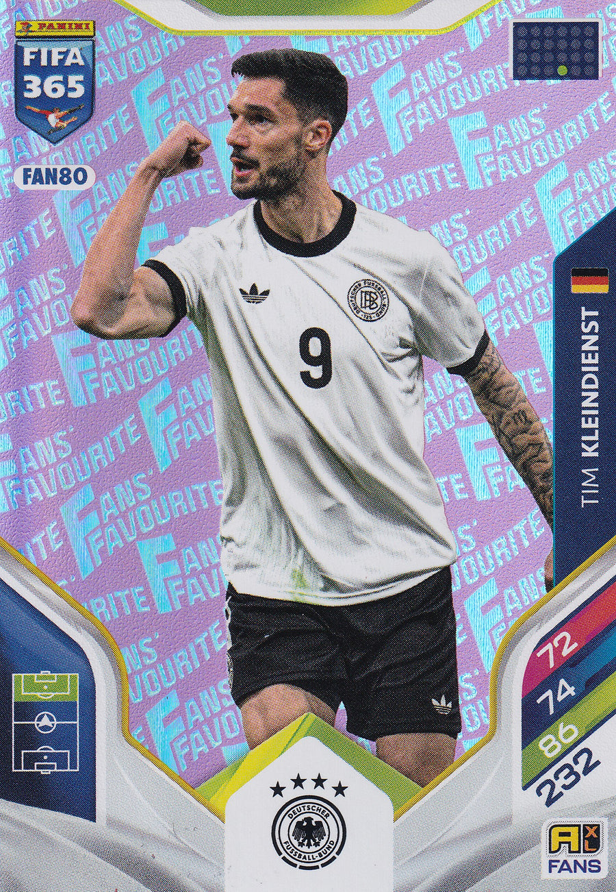 FAN-080. TIM KLEINDIENST - GERMANY - FANS FAVOURITE - PINK