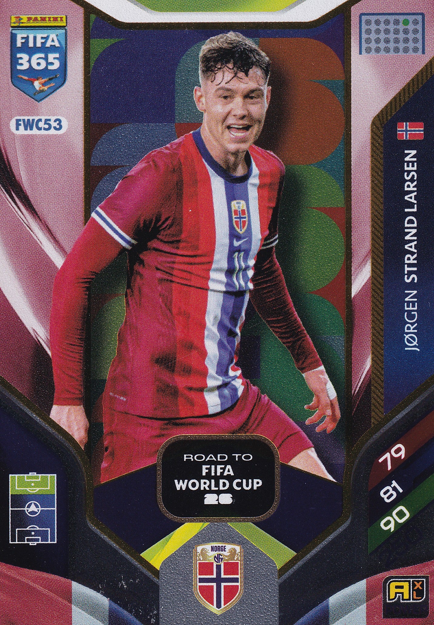 FW-53. JØRGEN STRAND LARSEN - NORWAY - ROAD TO FIFA WORLD CUP 2026