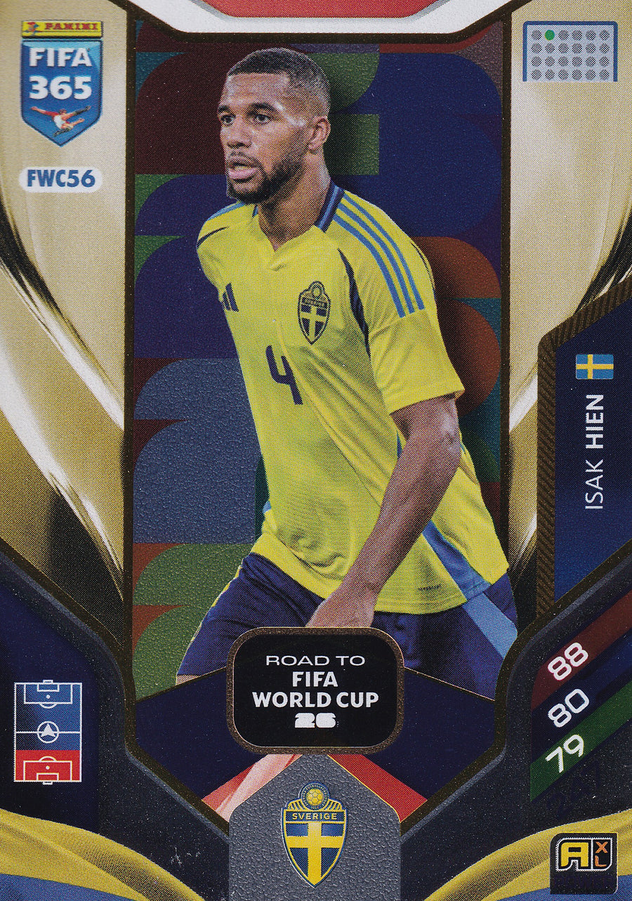 FW-56. ISAK HIEN - SWEDEN - ROAD TO FIFA WORLD CUP 2026