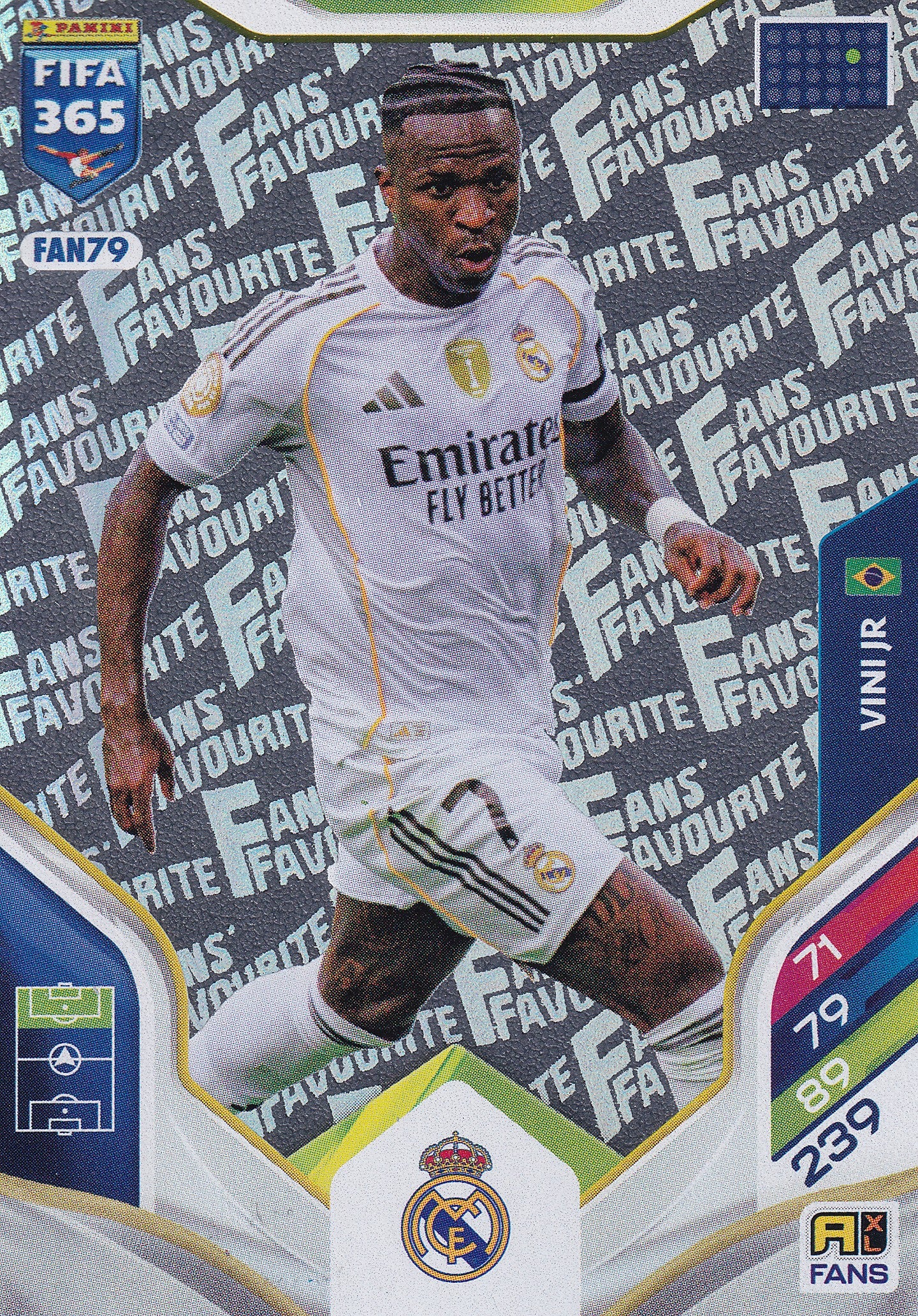 FAN-79. VINI JR - REAL MADRID - FANS FAVOURITE