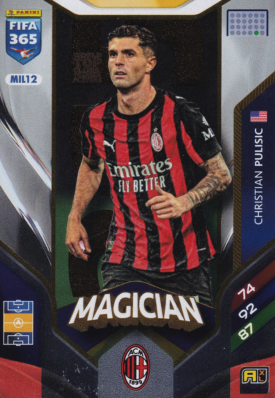 166 - MIL12. CHRISTIAN PULISIC - AC MILAN - MAGICIAN