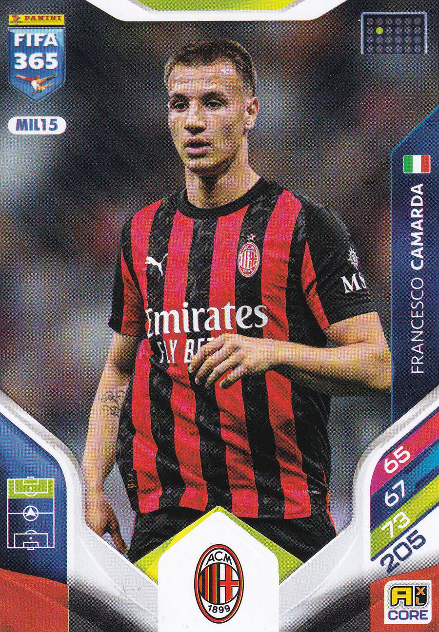 169 - MIL15. FRANCESCO CAMARDA - AC MILAN