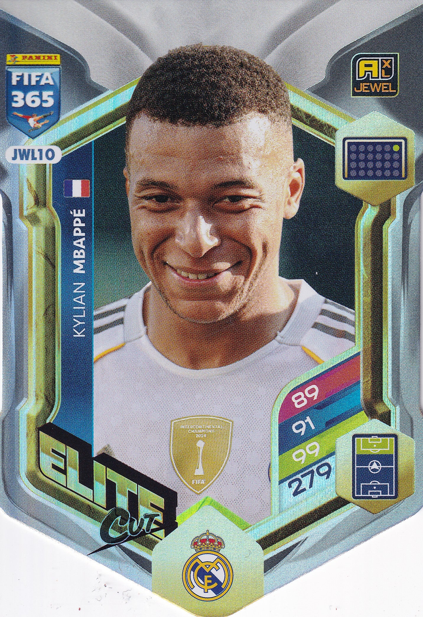 JWL-10. KYLIAN MBAPPE - REAL MADRID - ELITE CUT