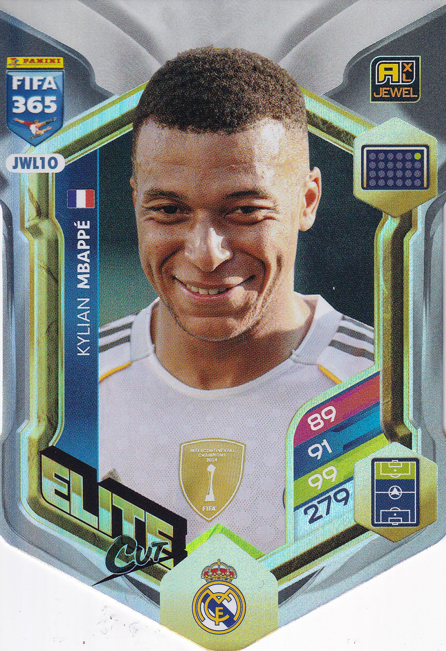 JWL-10. KYLIAN MBAPPE - REAL MADRID - ELITE CUT