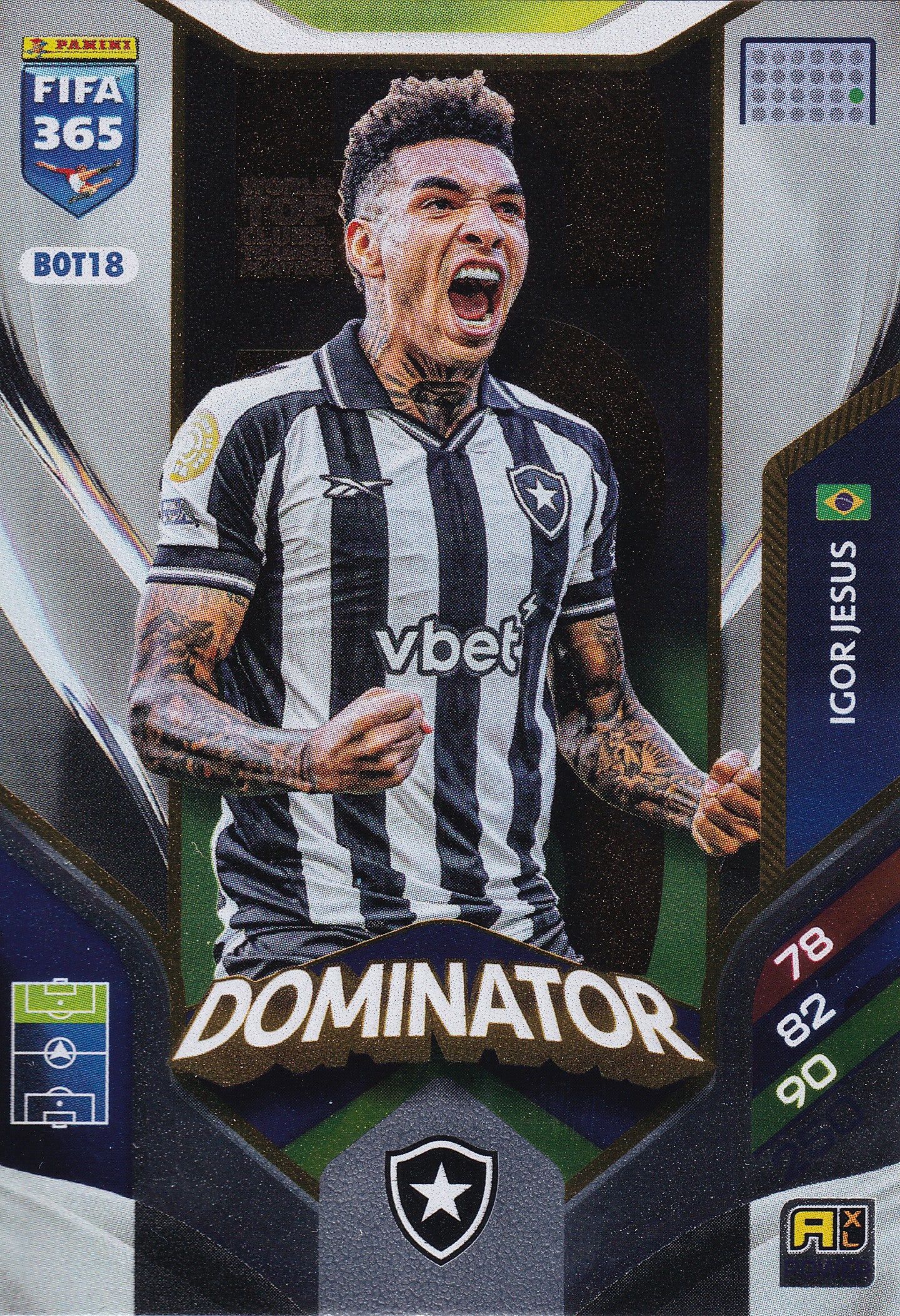 027 - BOT18. IGOR JESUS - BOTAFOGO - DOMINATOR