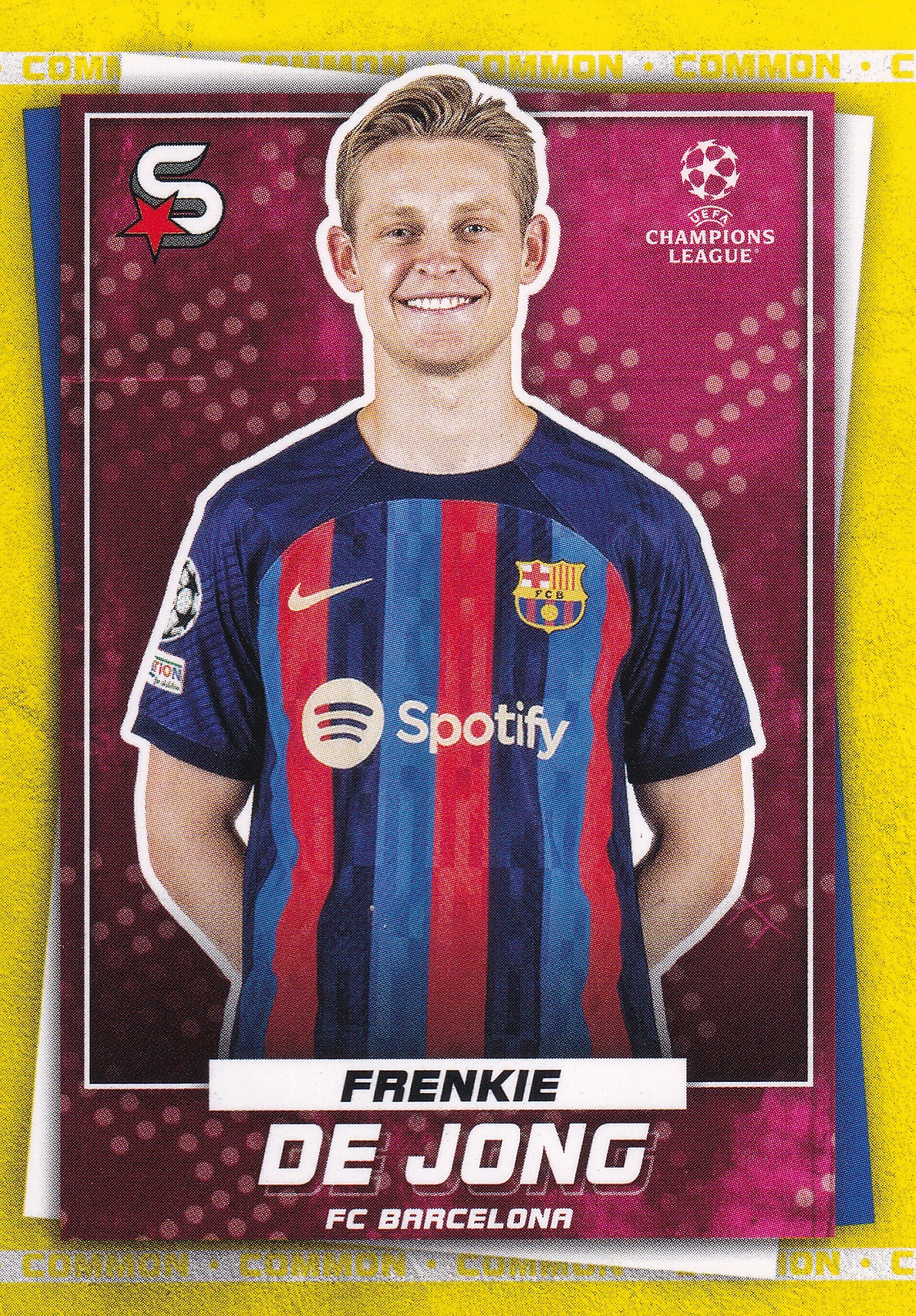 052. FRENKIE DE JONG - FC BARCELONA - COMMON