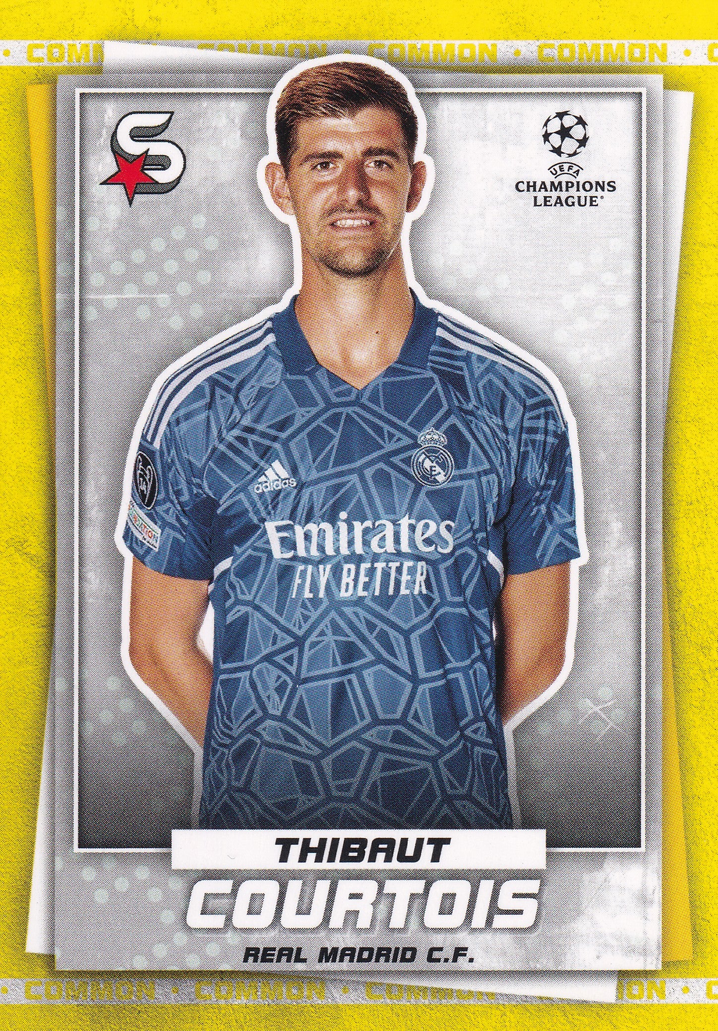 037. THIBAUT COURTOIS - REAL MADRID - COMMON