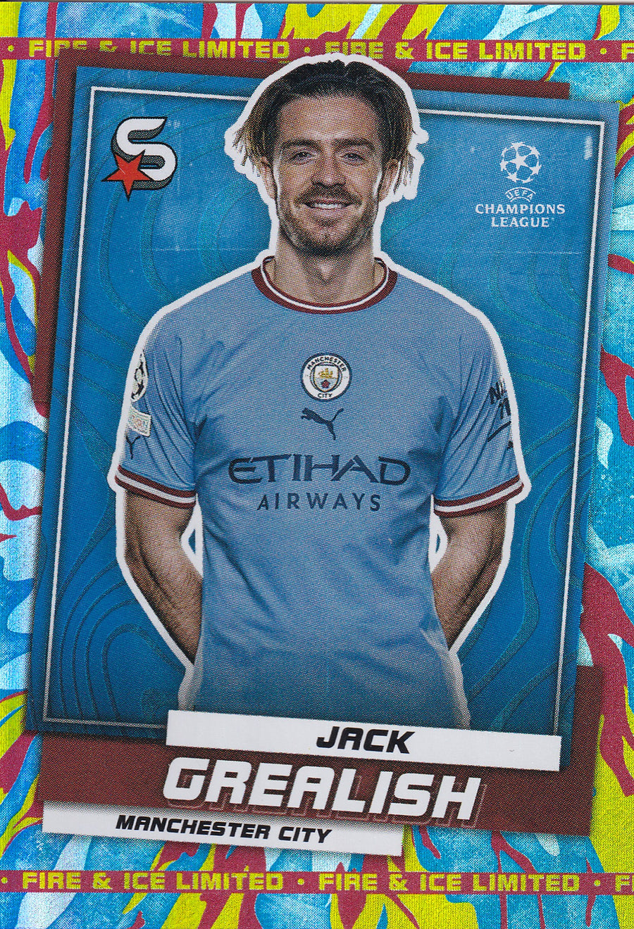 006. JACK GREALISH - MANCHESTER CITY - FIRE & ICE LIMITED EDITION