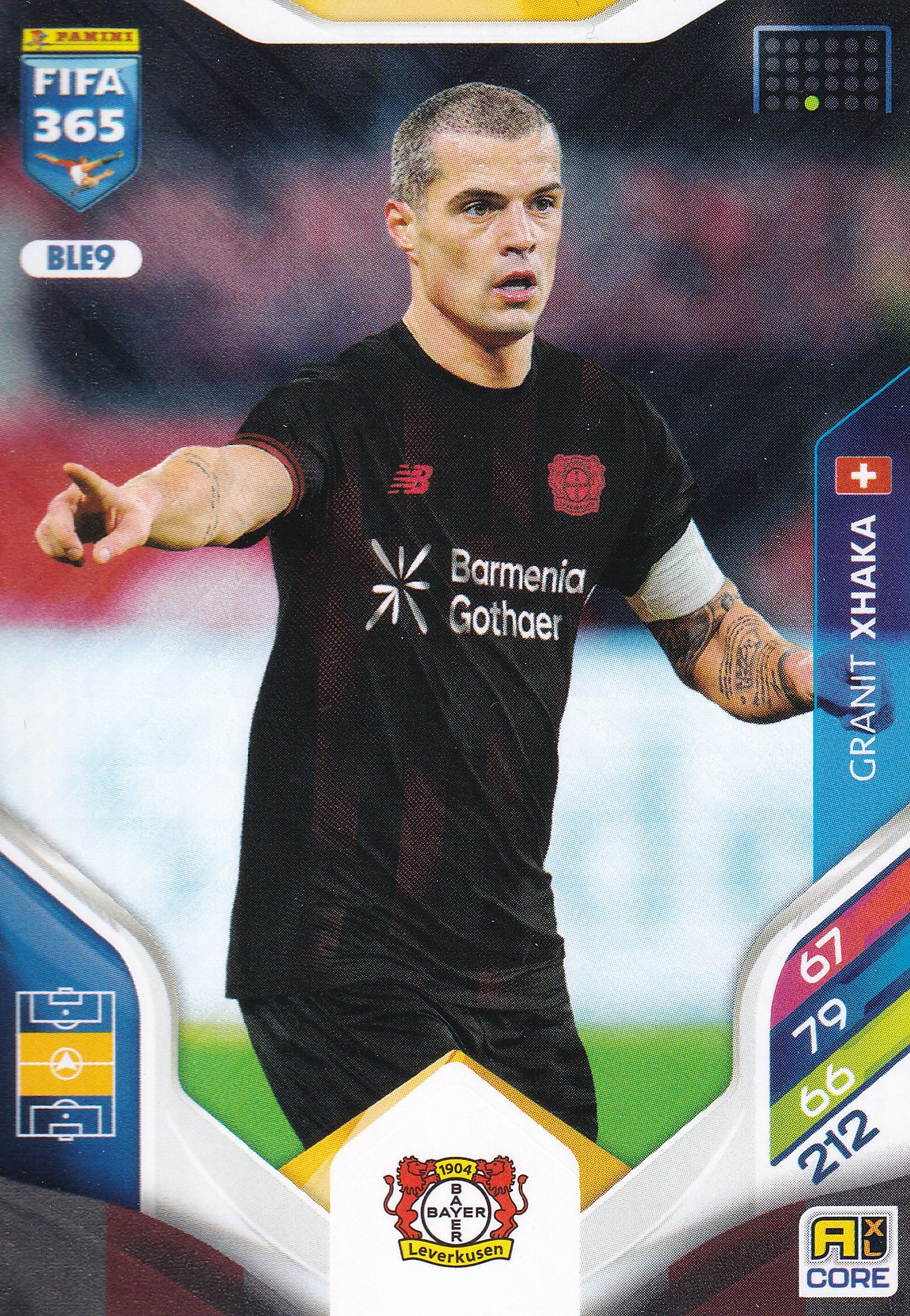 090. GRANIT XHAKA - BAYER 04 LEVERKUSEN