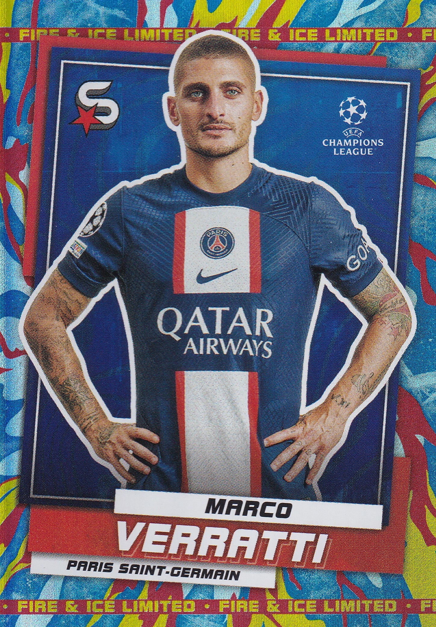 133. MARCO VERRATTI - PARIS SAINT-GERMAIN - FIRE & ICE LIMITED