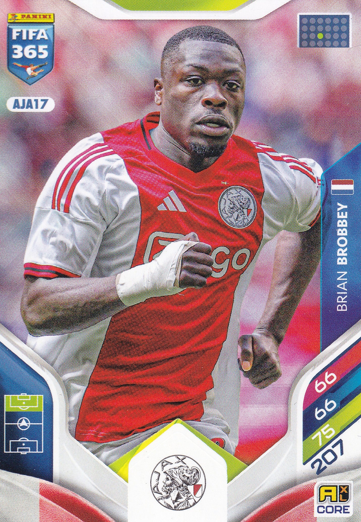189 - AJA17. BRIAN BROBBEY - AJAX