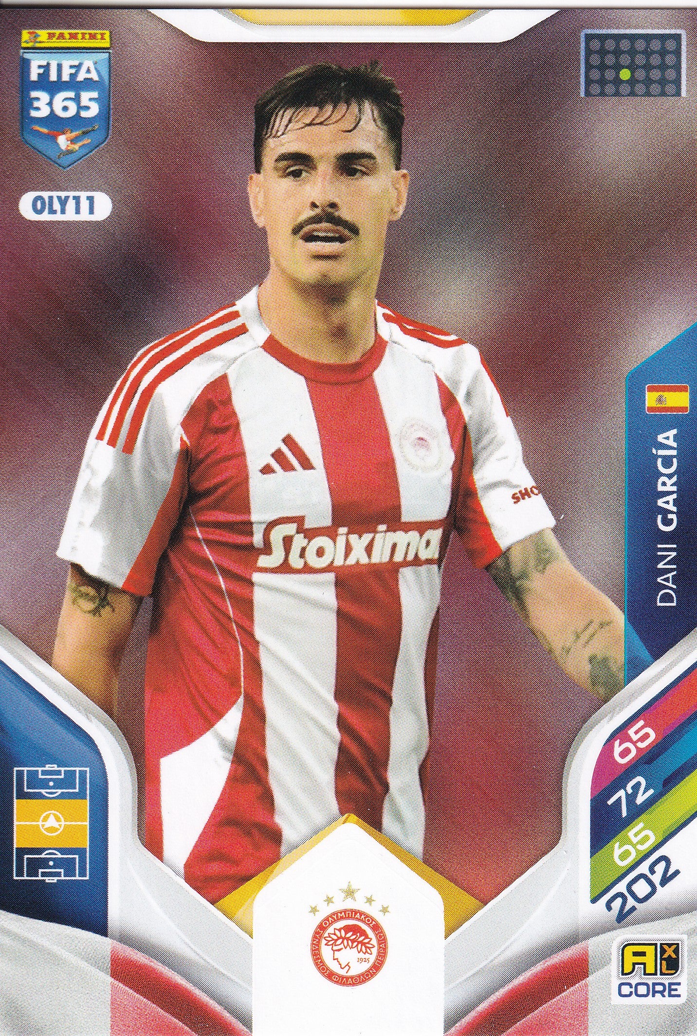 129 - OLY11. DANI GARCIA - OLYMPIACOS