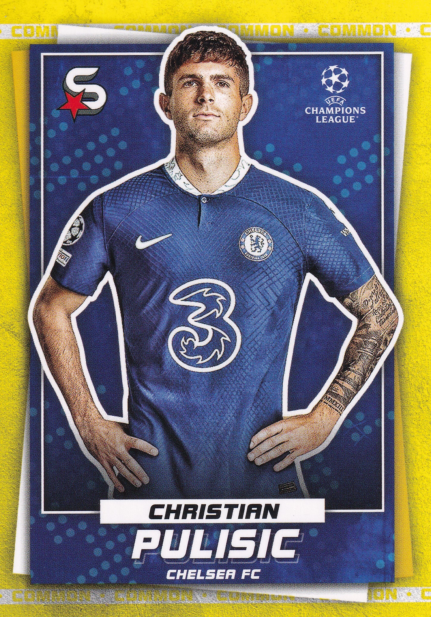 028. CHRISTIAN PULISIC - CHELSEA - COMMON