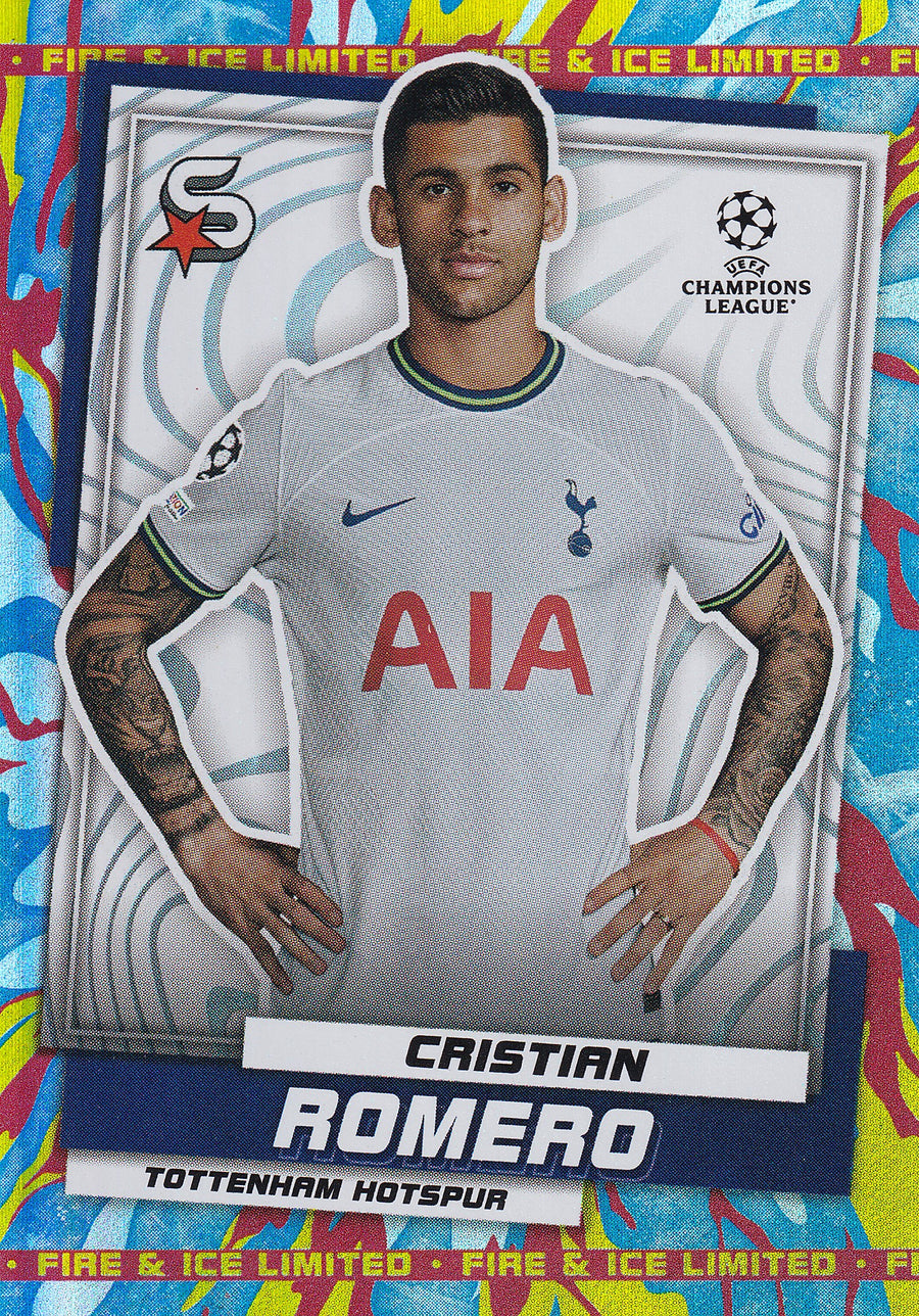 030. CHRISTIAN ROMERO - TOTTENHAM HOTSPUR - FIRE & ICE LIMITED