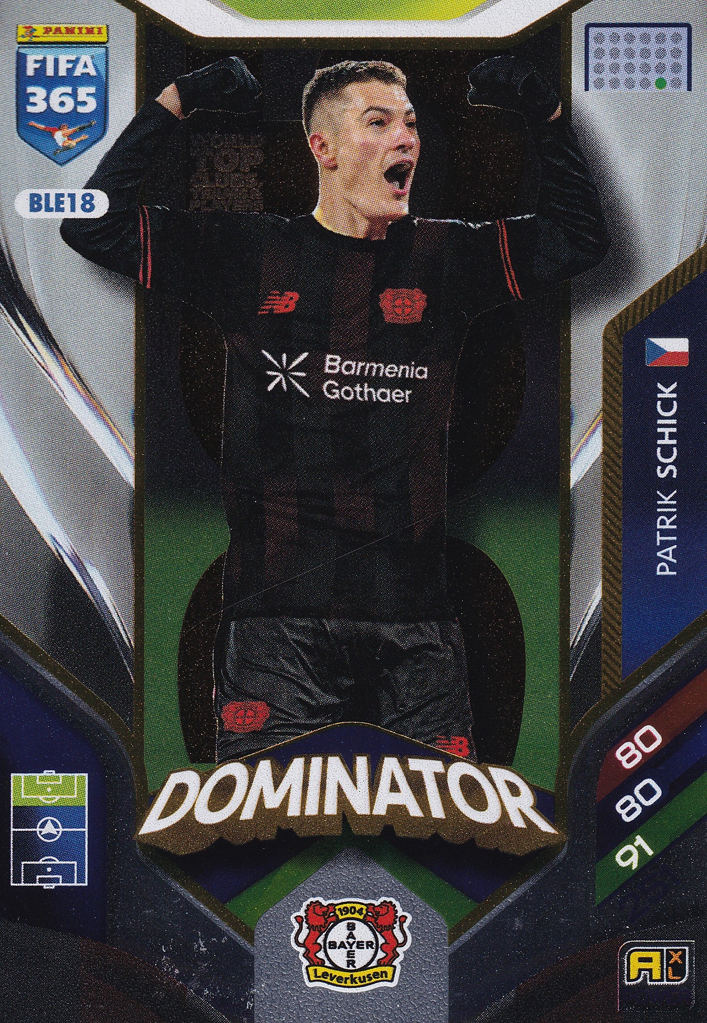 099. BLE18. PATRIK SCHICK - BAYER 04 LEVERKUSEN - DOMINATOR