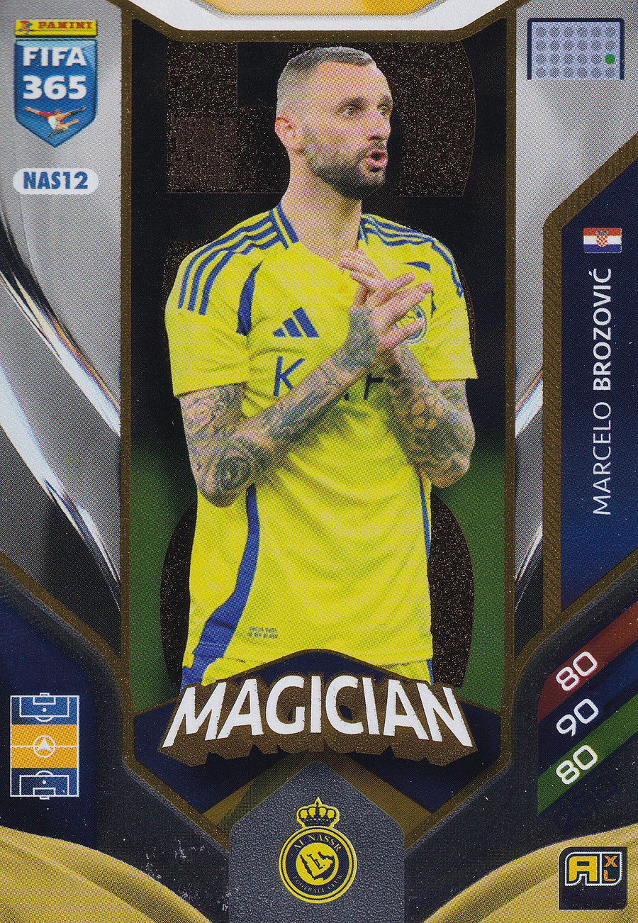 236 - NAS12. MARCELO BROZOVIC - AL-NASSR - MAGICIAN