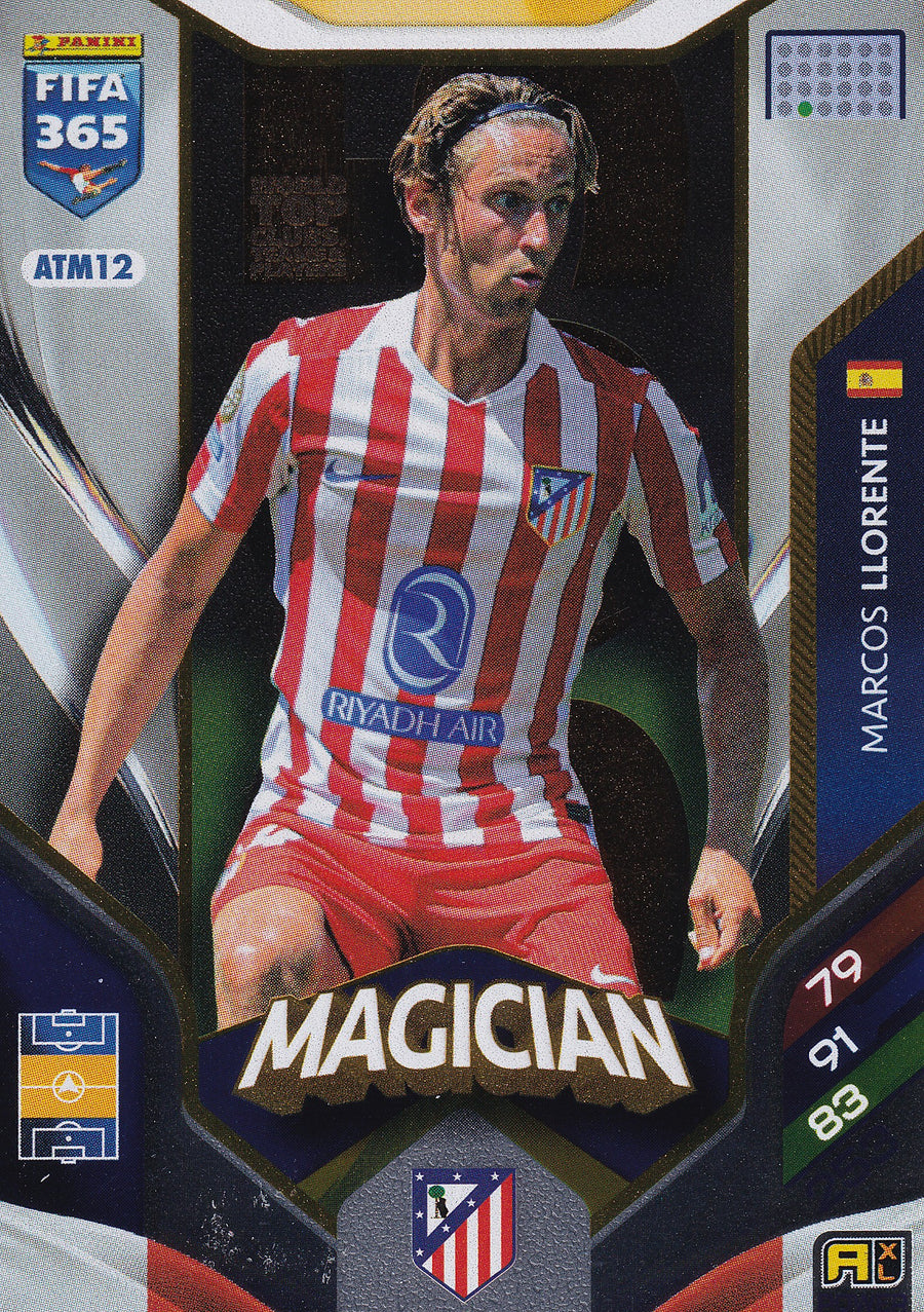 254 - ATM12. MARCOS LLORENTE - ATLETICO DE MADRID - MAGICIAN