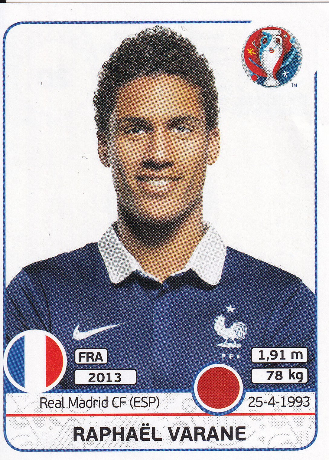 020. RAPHAËL VARANE - FRANCE