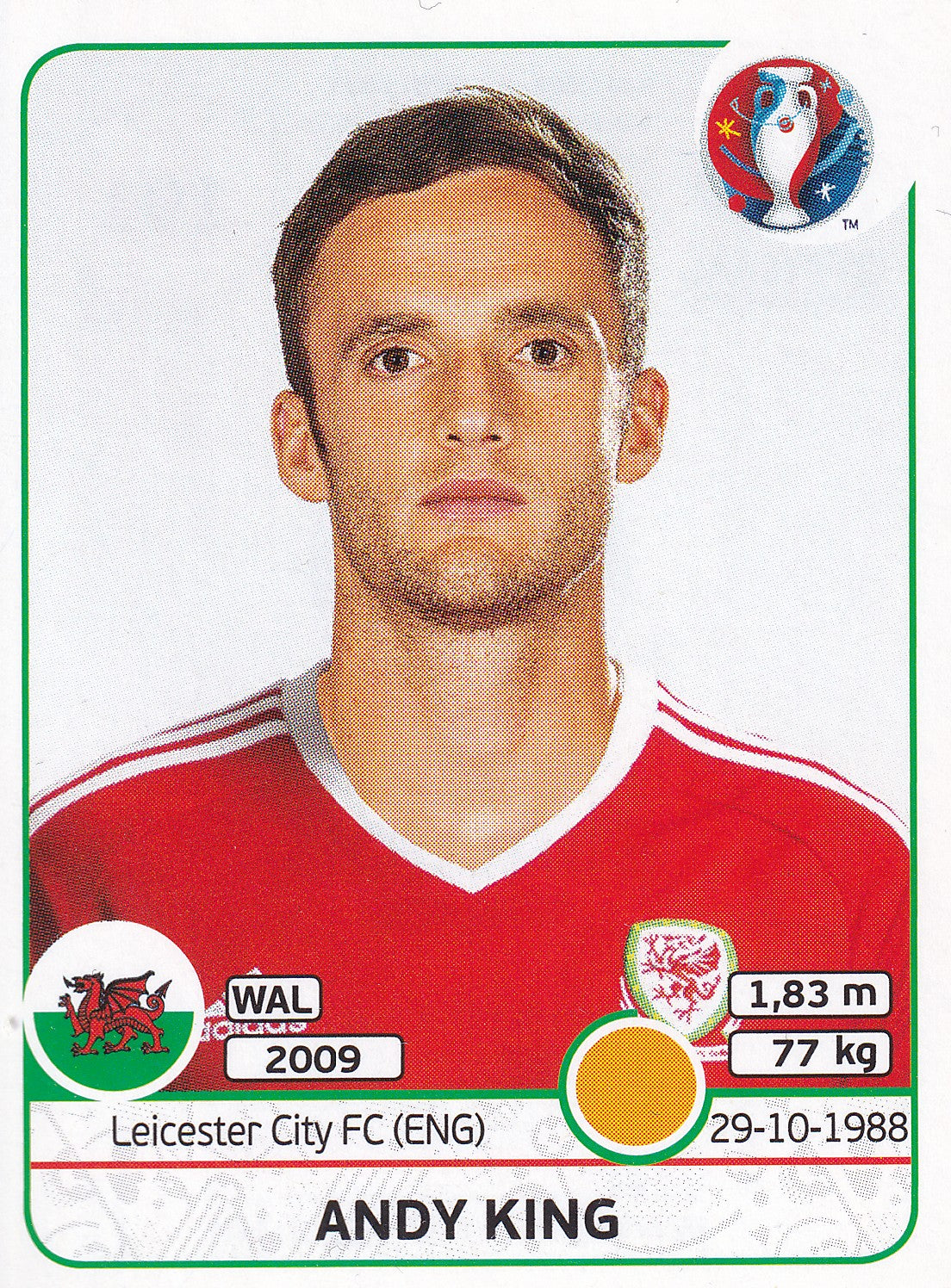 191. ANDY KING - WALES