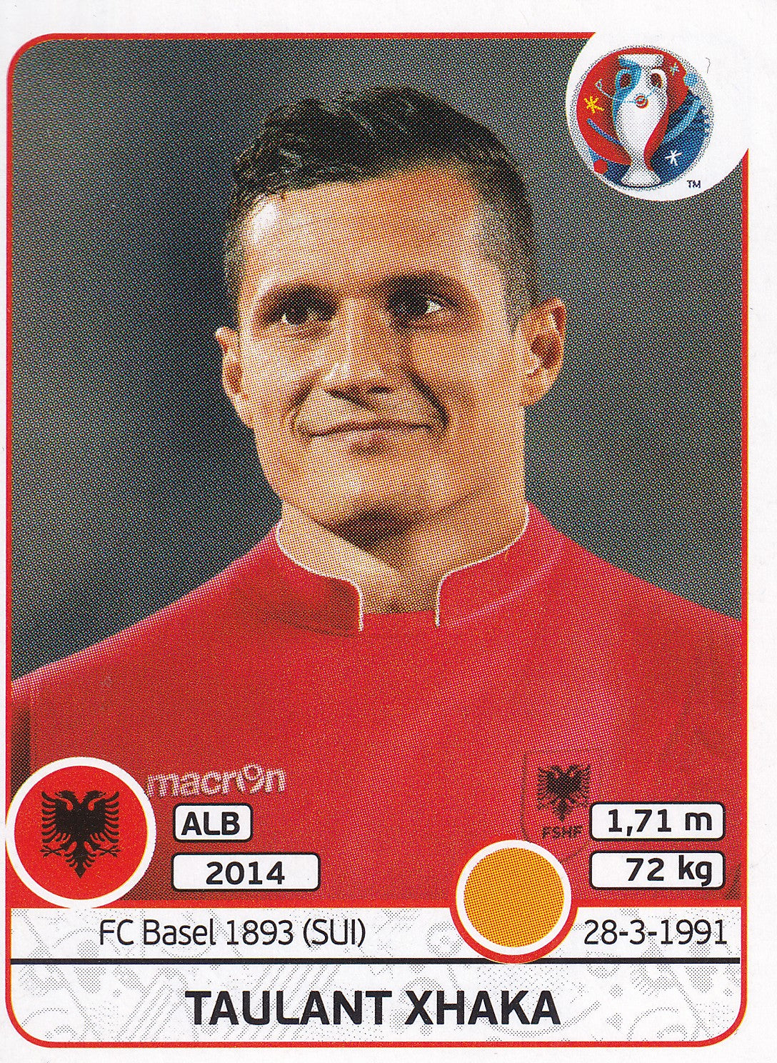 082. TAULANT XHAKA - ALBANIA