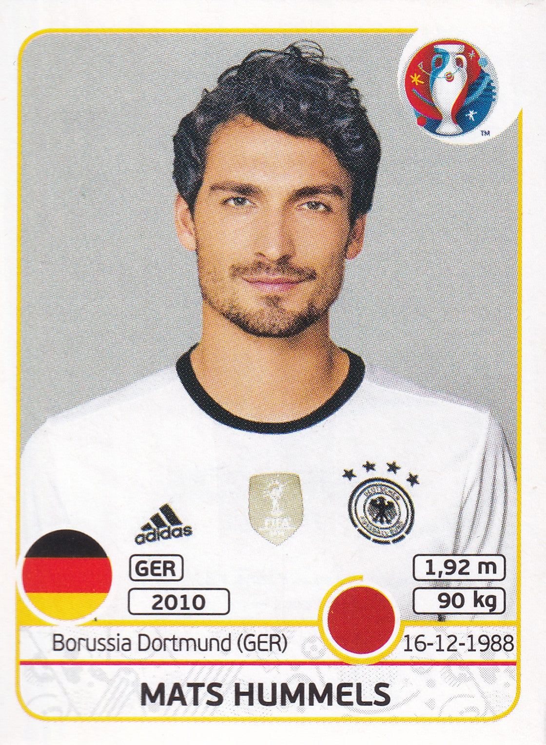 244. MATS HUMMELS - GERMANY