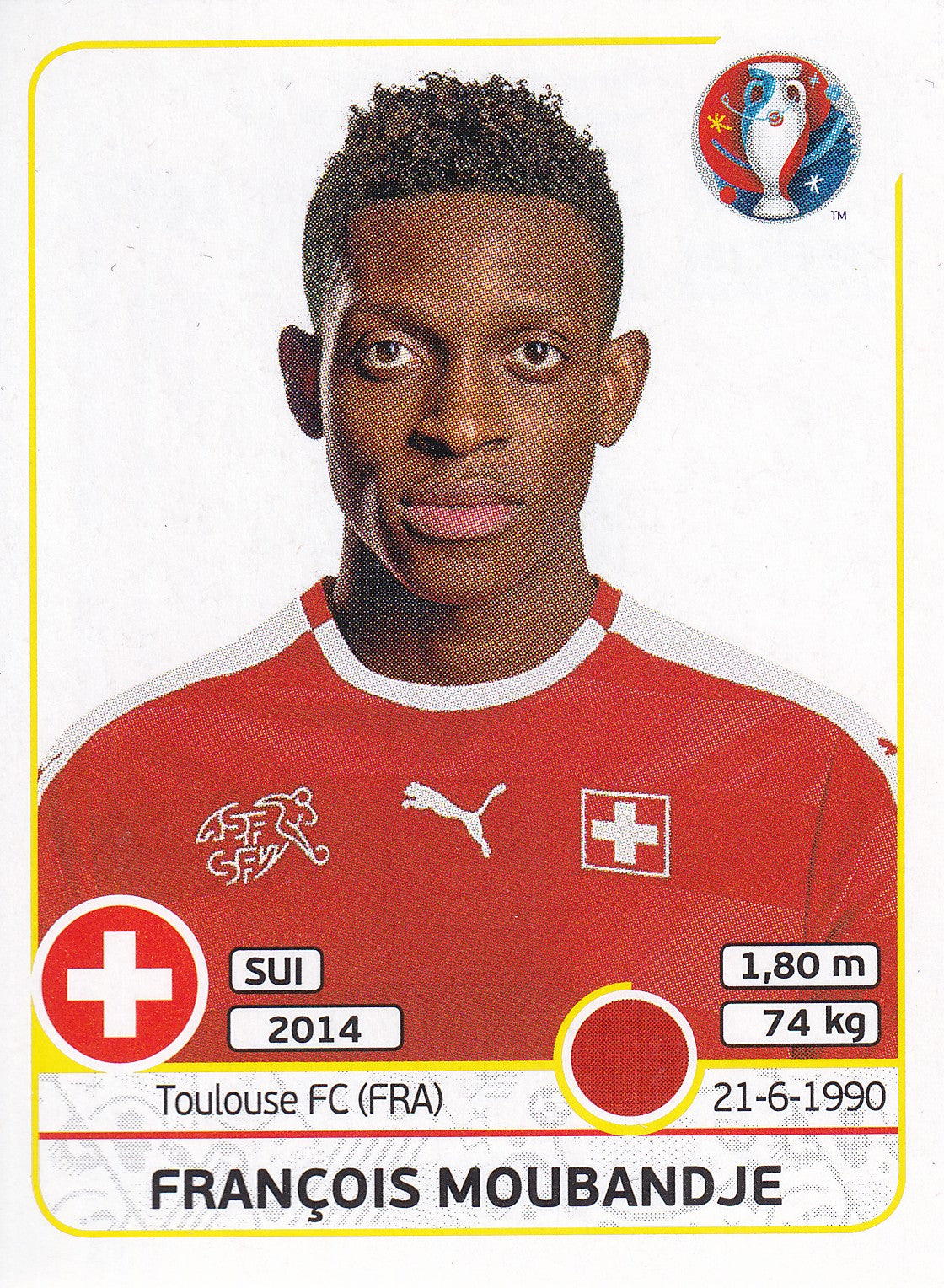 109. FRANCOIS MOUBANDJE - SVEITS