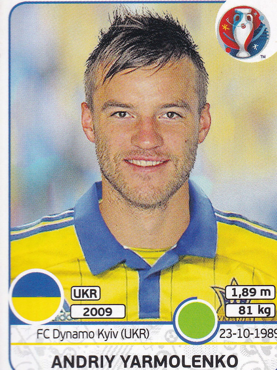 289. ANDRIY YARMOLENKO - UKRAINE