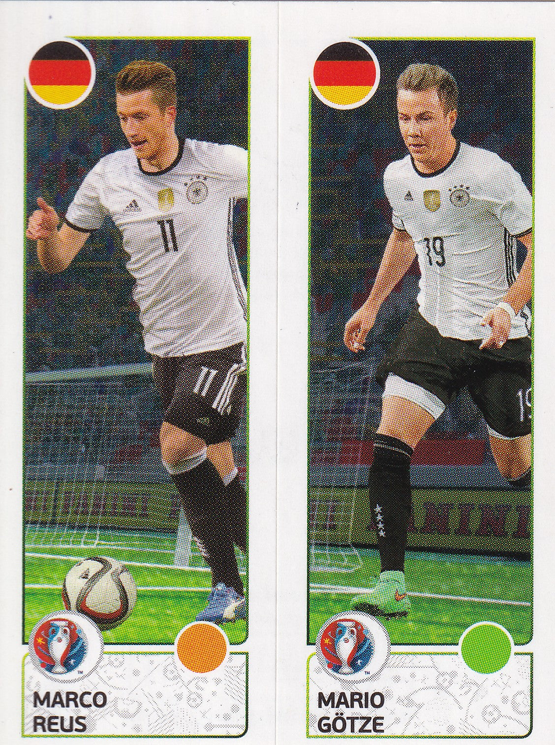 266. A-B. MARCO REUS - MARIO GÖTZE - GERMANY