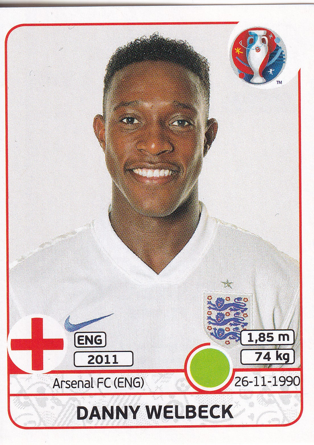 146. DANNY WELBECK - ENGLAND