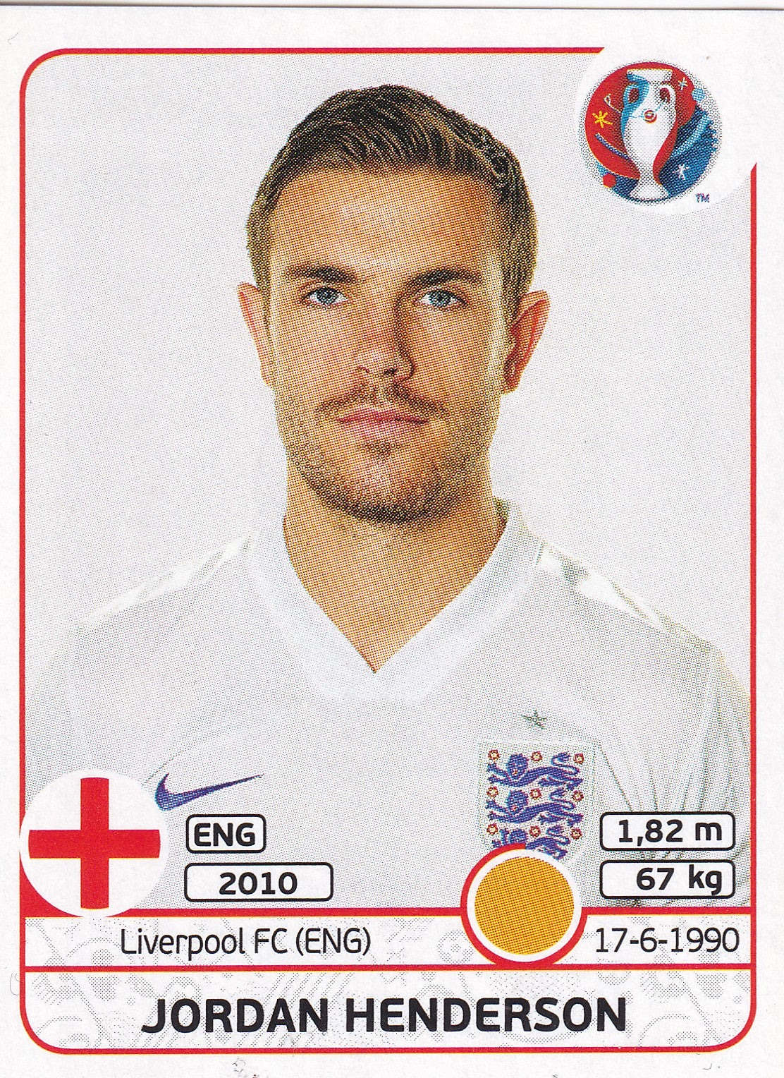 138. JORDAN HENDERSON - ENGLAND
