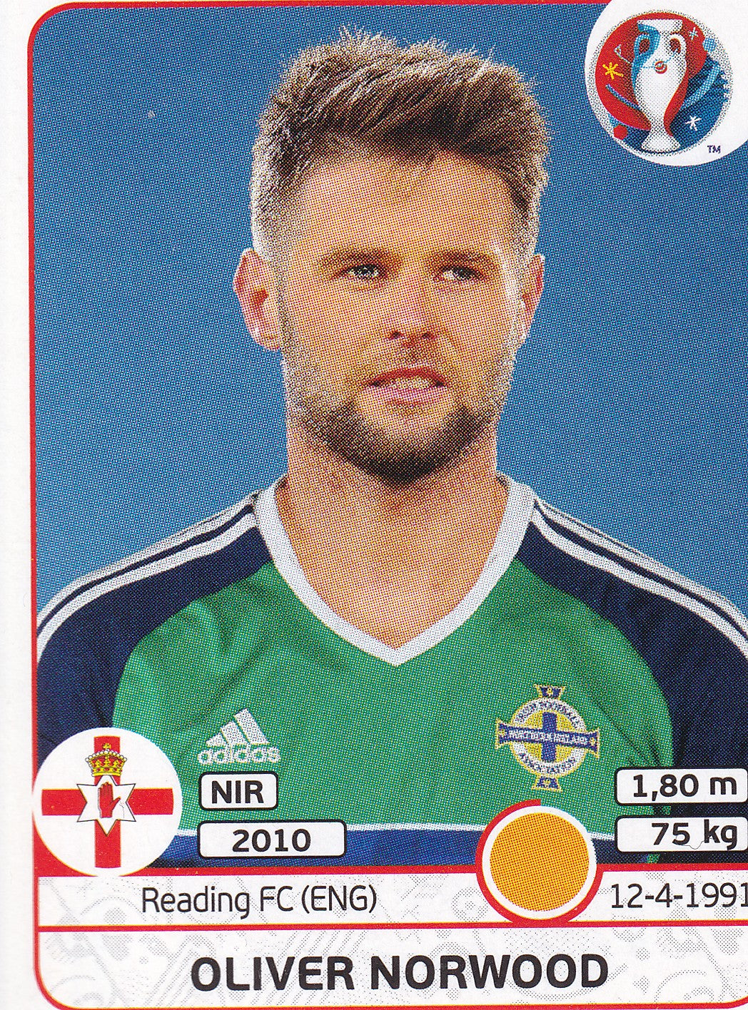340. OLIVER NORWOOD - NORTHERN-IRELAND