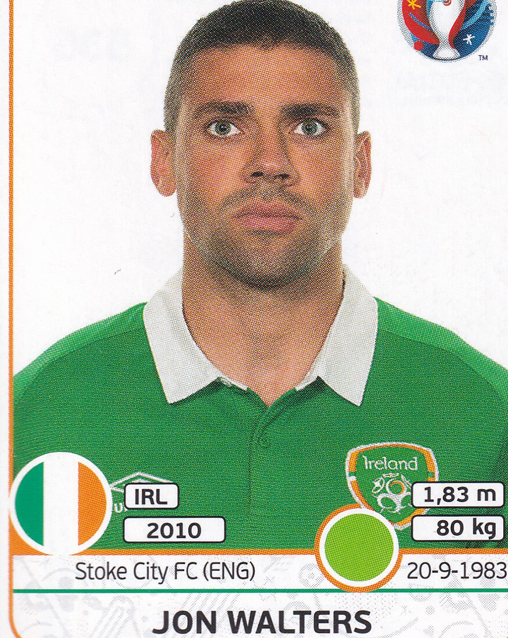 536. JON WALTERS - IRELAND