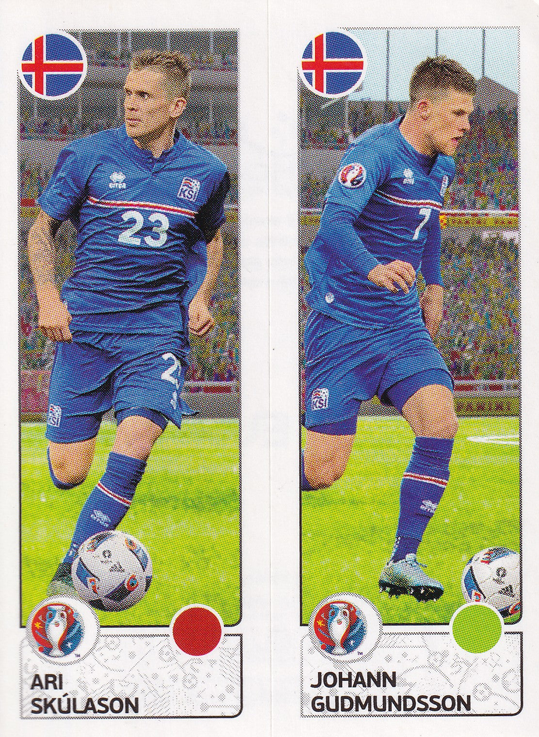 606. A-B. ARI SKULASON - JOHANN GUDMUNDSSON - ISLAND