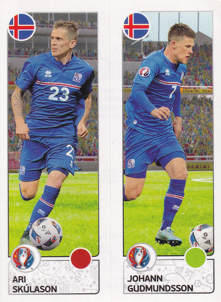 606. A-B. ARI SKULASON - JOHANN GUDMUNDSSON - ISLAND