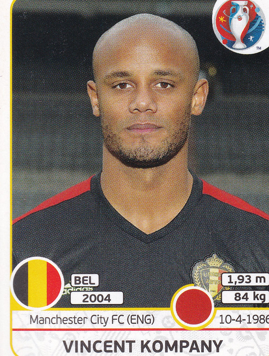 467. VINCENT KOMPANY - BELGIUM
